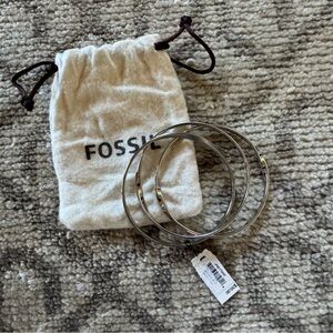 [FOSSIL] Bangle Bracelet Set NWT